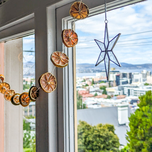 Crafting and DIY - Lemon & Lime Christmas Garlands
