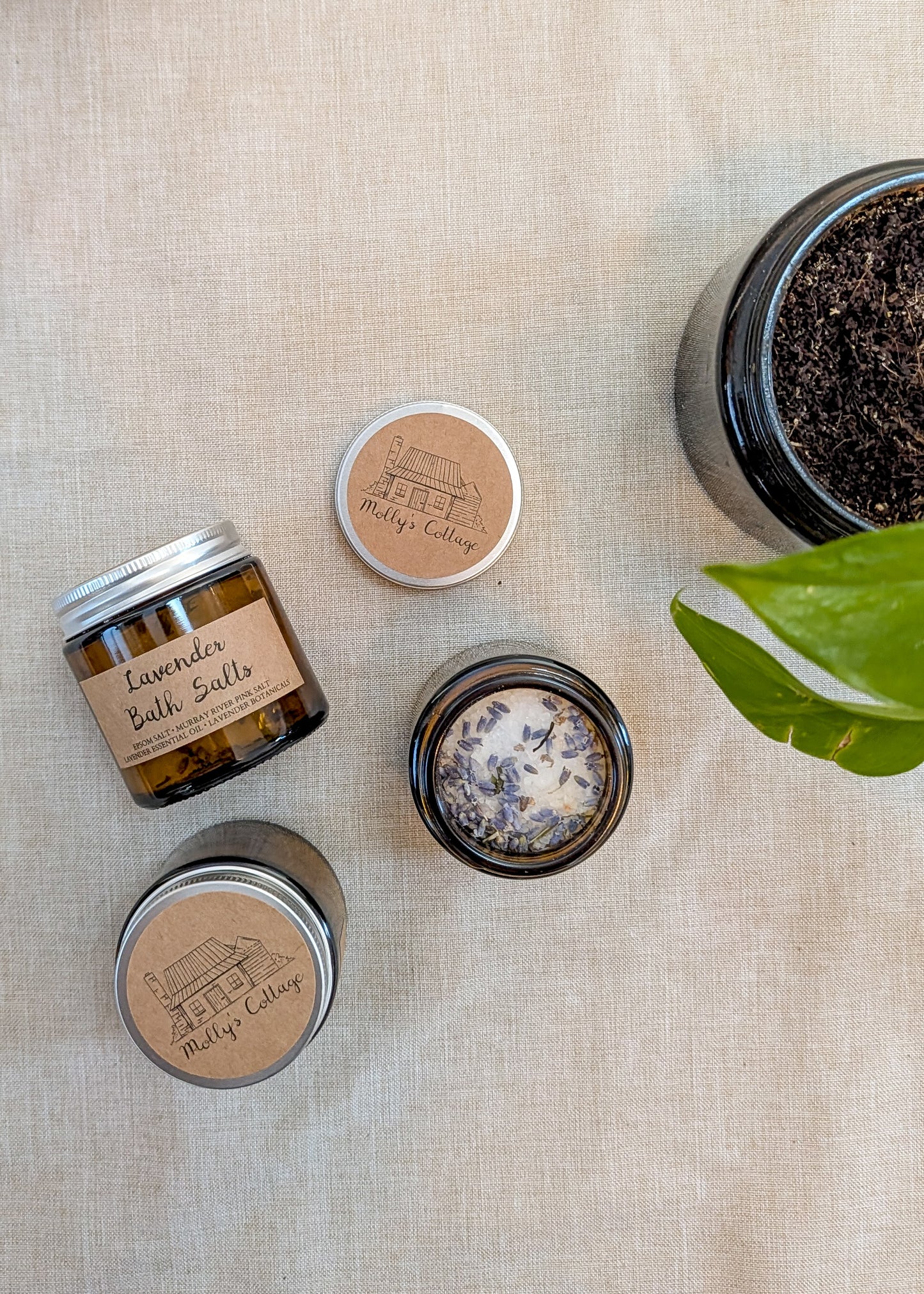 Bath Salt Jar