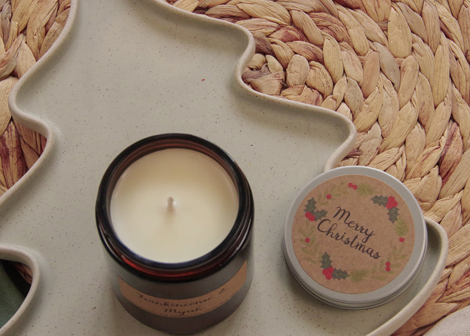 Christmas Handpoured Soy Candle 200g - Limited Edition