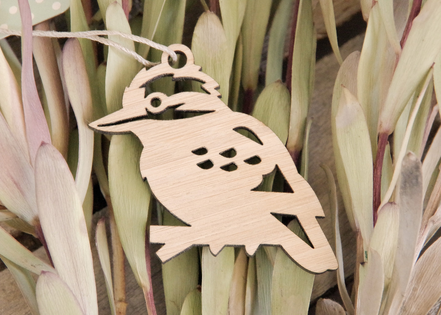 Earth Greetings Mini Bamboo Ornament