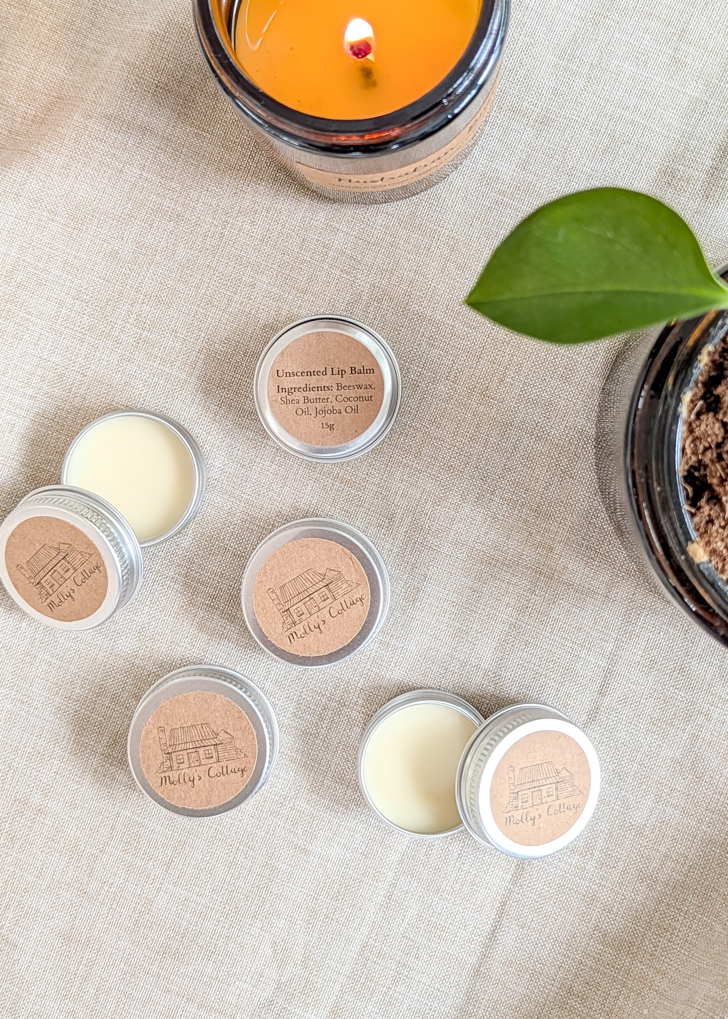 Natural Handmade Lip Balm (15g)