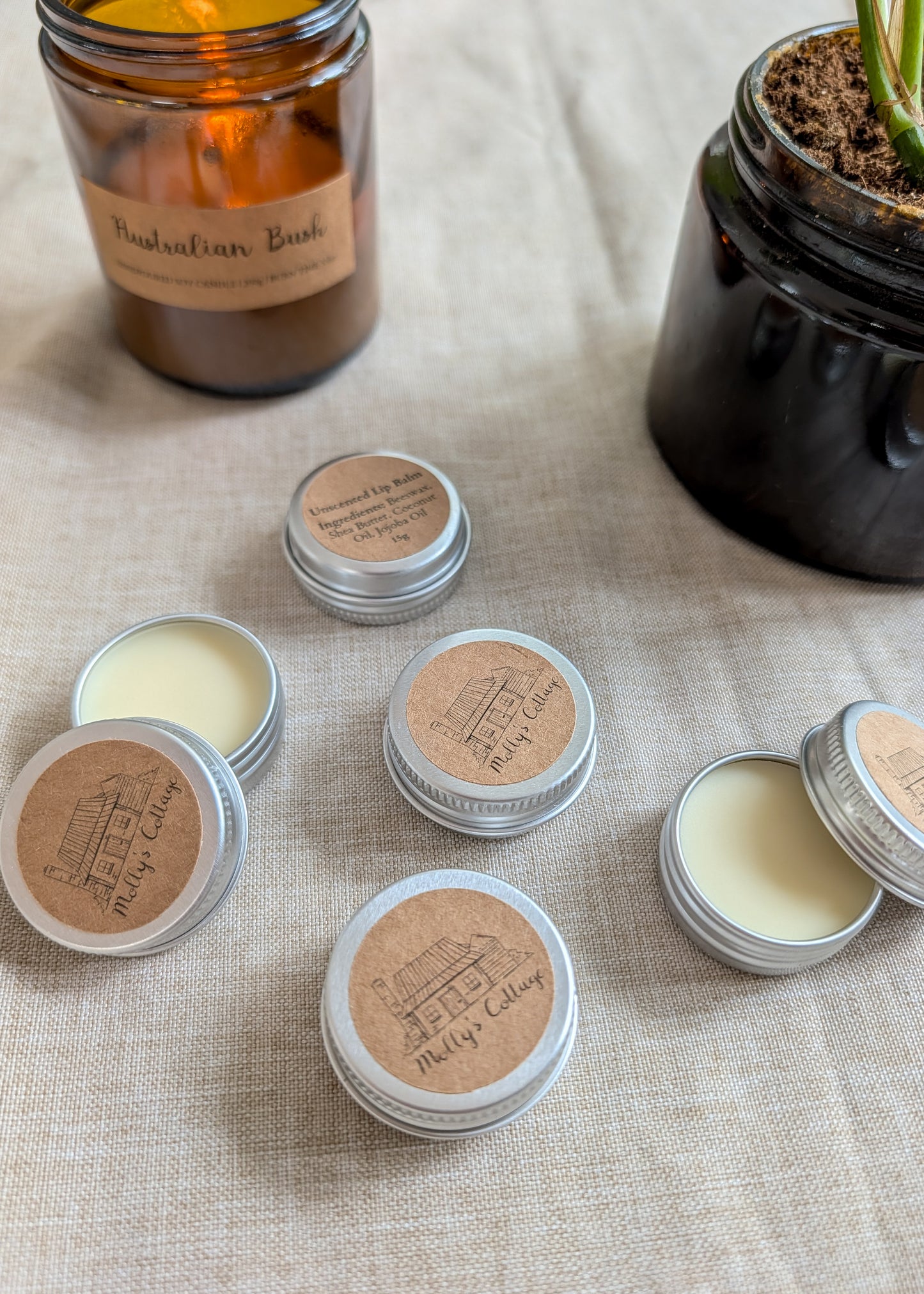 Natural Handmade Lip Balm (15g)